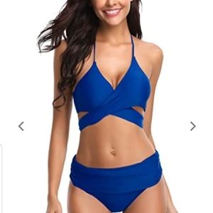 NWT Shekini push-up bandage bikini swimsuit